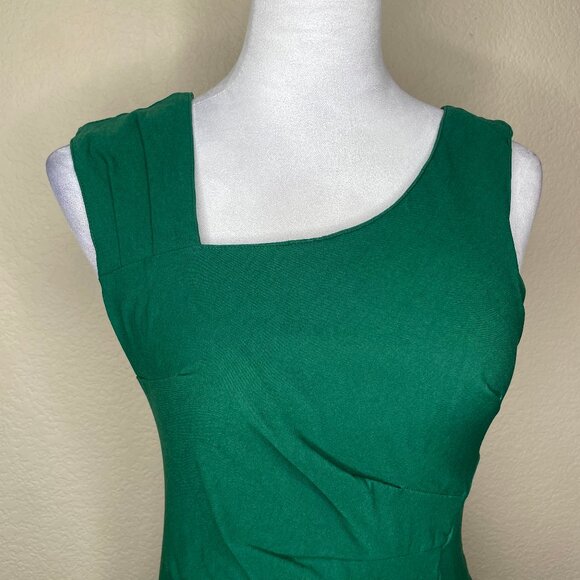 Haute Edition 2 pc Women's Asymmetric Sleeveless Ruched Midi Dress Bodycon Sm - Picture 6 of 16